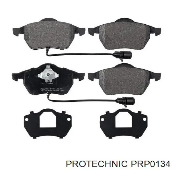 Купить PRP0134 Protechnic Колодки тормозные