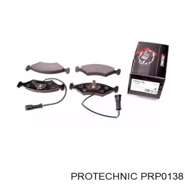 PRP0138 Protechnic колодки тормозные передние дисковые