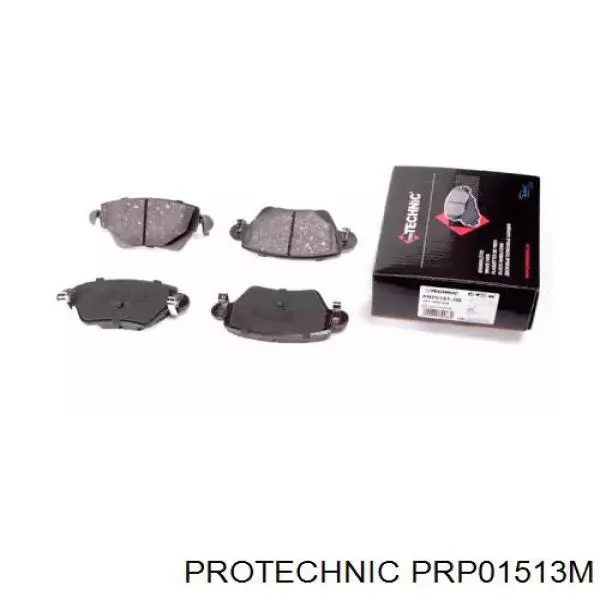 PRP0151-3M Protechnic колодки тормозные задние дисковые