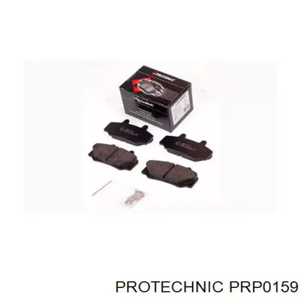 Передние тормозные колодки PRP0159 Protechnic