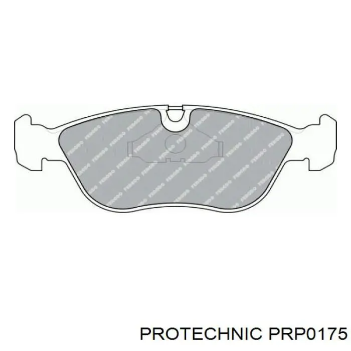 Передние тормозные колодки PRP0175 Protechnic
