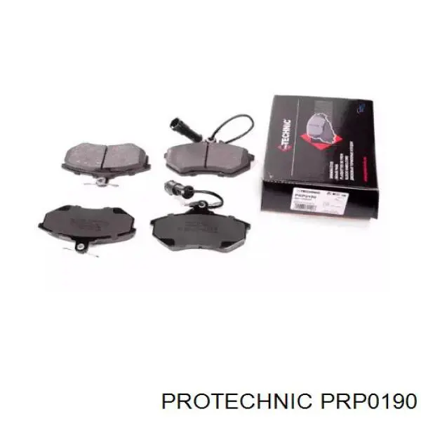 Передние тормозные колодки PRP0190 Protechnic