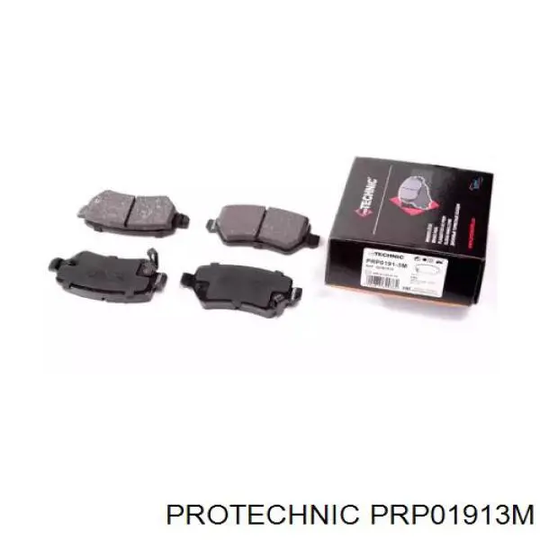 PRP01913M Protechnic колодки тормозные задние дисковые