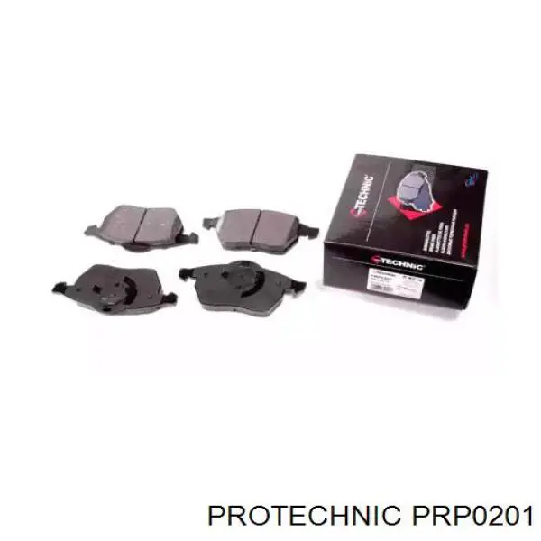 PRP0201 Protechnic колодки тормозные передние дисковые
