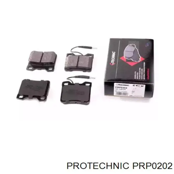 Задние тормозные колодки PRP0202 Protechnic