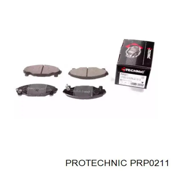 PRP0211 Protechnic колодки тормозные передние дисковые