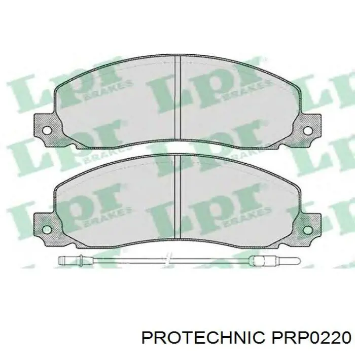 Колодки Protechnic PRP0220 цена, от 20.83 USD
