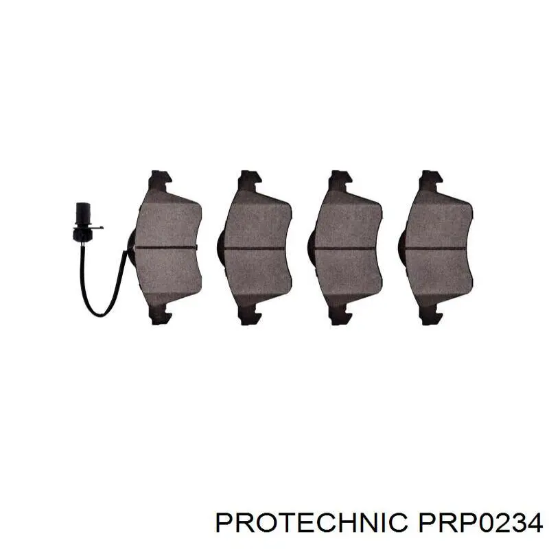 Купить PRP0234 Protechnic Колодки тормозные