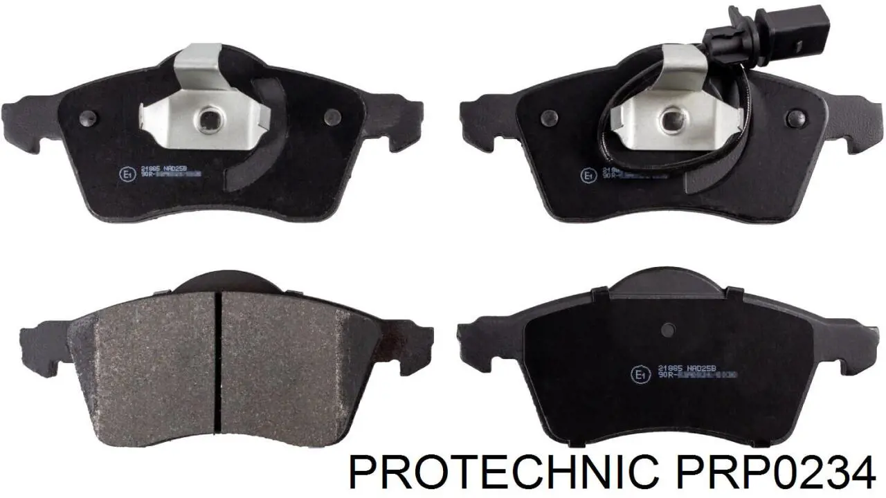 Колодки Protechnic PRP0234 цена, от 17.93 USD