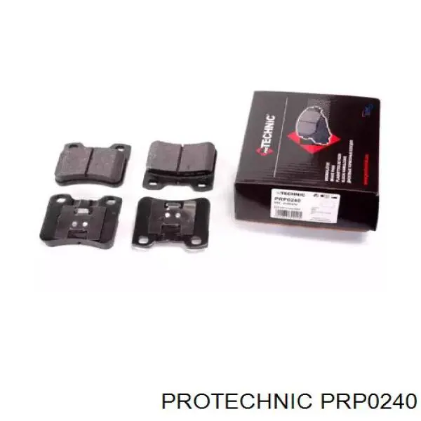 PRP0240 Protechnic колодки тормозные передние дисковые
