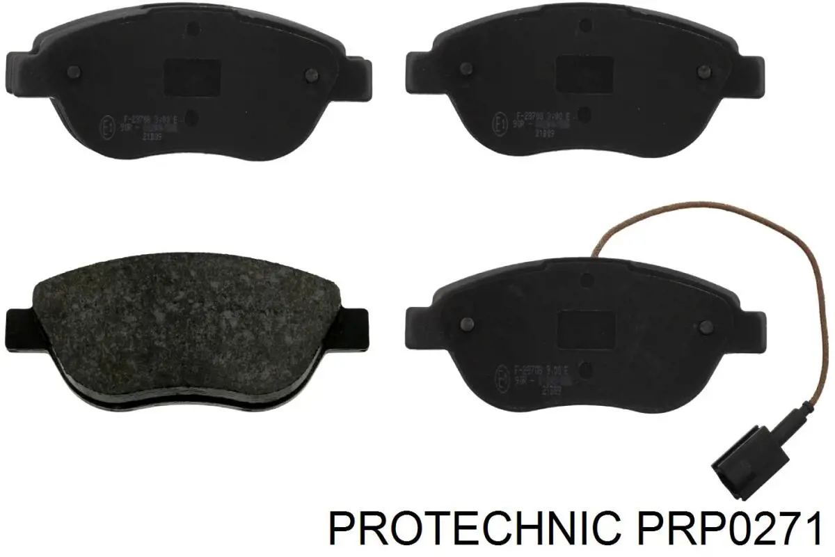 PRP0271 Protechnic Колодки передние
