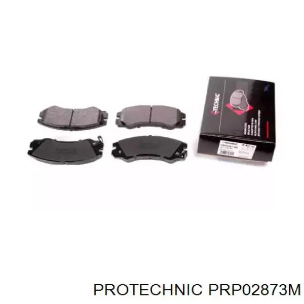 Передние тормозные колодки PRP02873M Protechnic