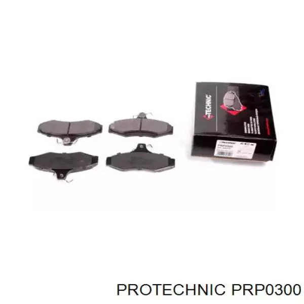 Задние тормозные колодки PRP0300 Protechnic