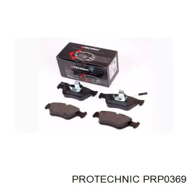 PRP0369 Protechnic передние тормозные колодки