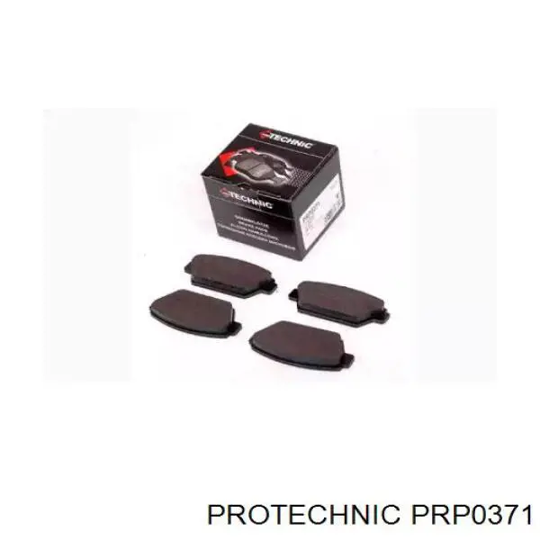 Задние тормозные колодки PRP0371 Protechnic