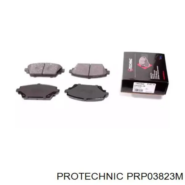 Передние тормозные колодки PRP03823M Protechnic