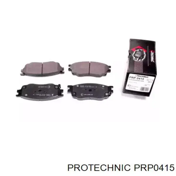 PRP0415 Protechnic колодки тормозные передние дисковые