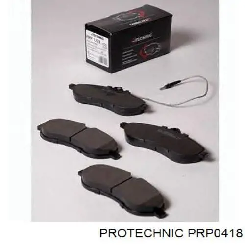 Передние тормозные колодки PRP0418 Protechnic