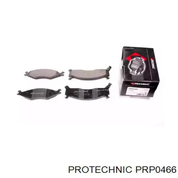 PRP0466 Protechnic передние тормозные колодки