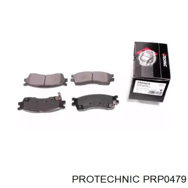 PRP0479 Protechnic колодки тормозные передние дисковые