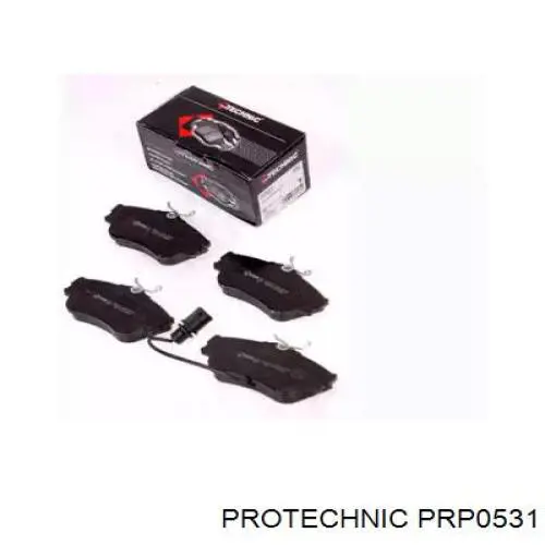 Передние тормозные колодки PRP0531 Protechnic