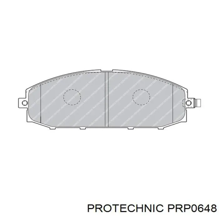 Купить PRP0648 Protechnic Колодки тормозные