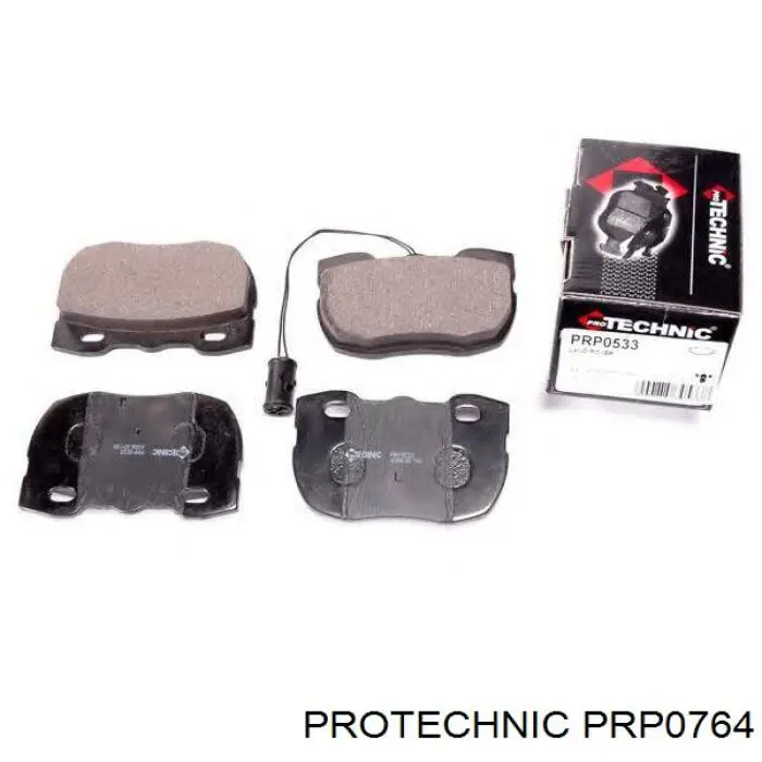 Задние тормозные колодки PRP0764 Protechnic
