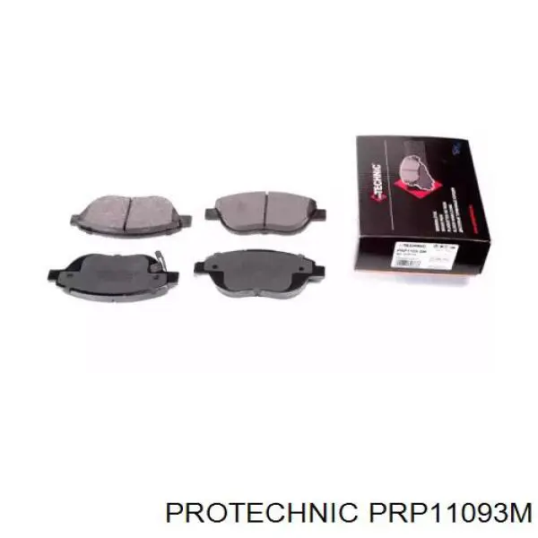 Передние тормозные колодки PRP11093M Protechnic