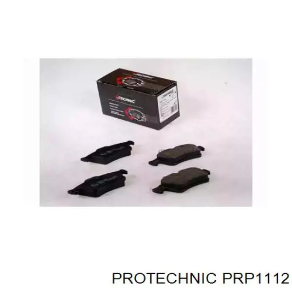 PRP1112 Protechnic колодки тормозные задние дисковые