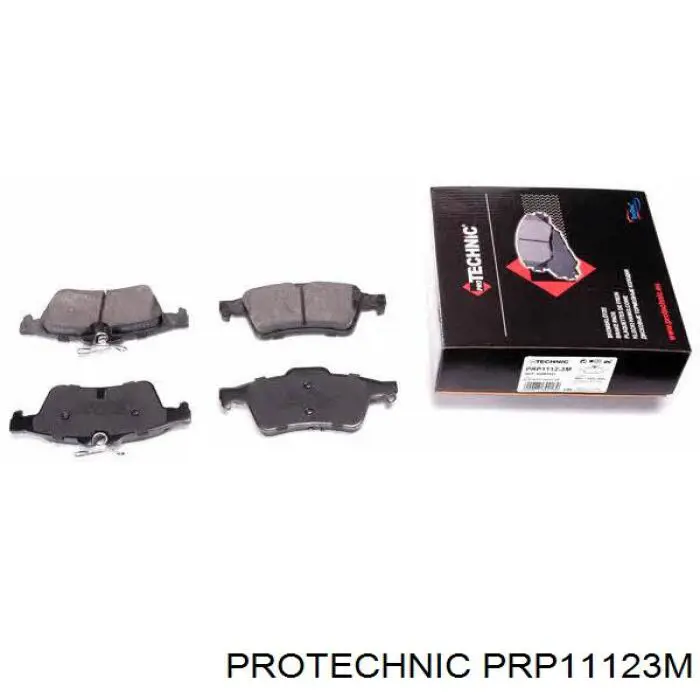 PRP11123M Protechnic колодки тормозные задние дисковые