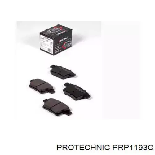 Задние тормозные колодки PRP1193C Protechnic