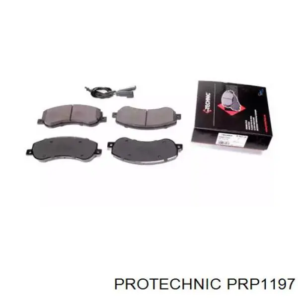 Передние тормозные колодки PRP1197 Protechnic