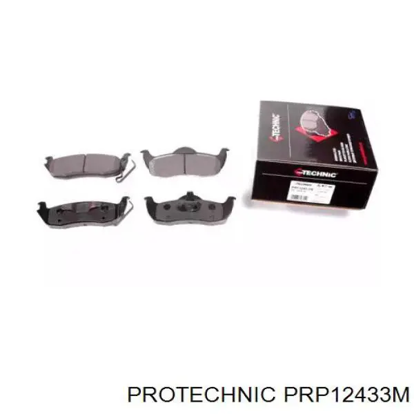 PRP1243-3M Protechnic задние тормозные колодки