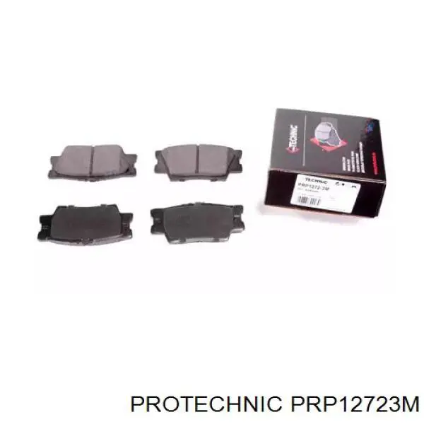 Задние тормозные колодки PRP12723M Protechnic