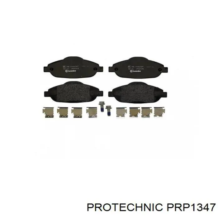 Тормозные колодки Protechnic PRP1347
