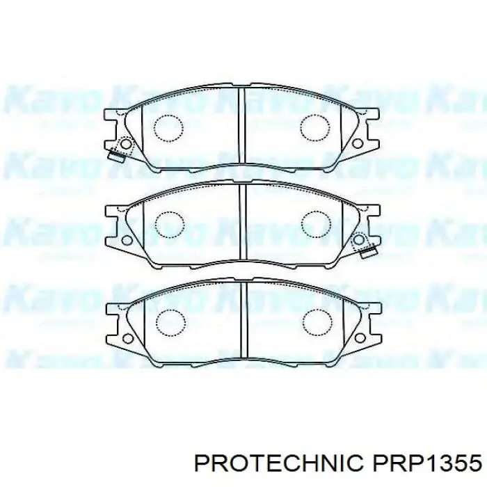 Колодки Protechnic PRP1355 цена, от 14.70 USD