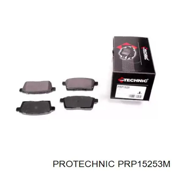 Задние тормозные колодки PRP15253M Protechnic