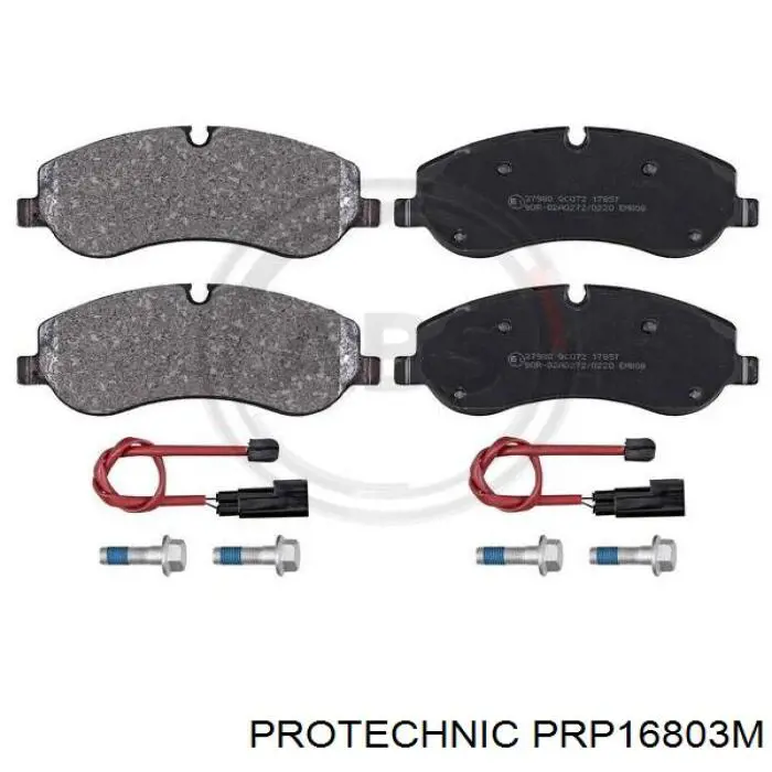 Купить PRP16803M Protechnic Колодки тормозные