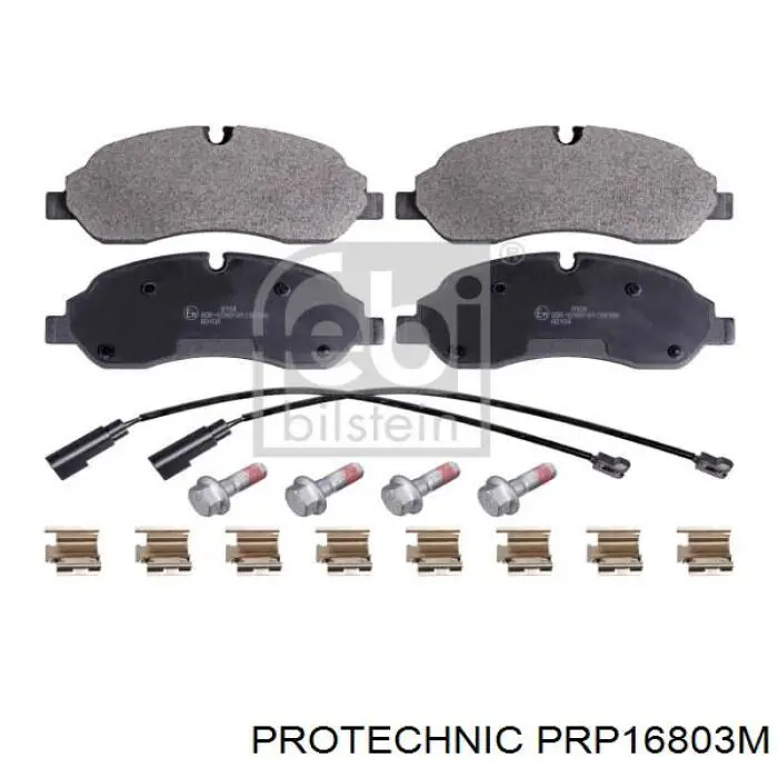 PRP16803M Protechnic Колодки передние