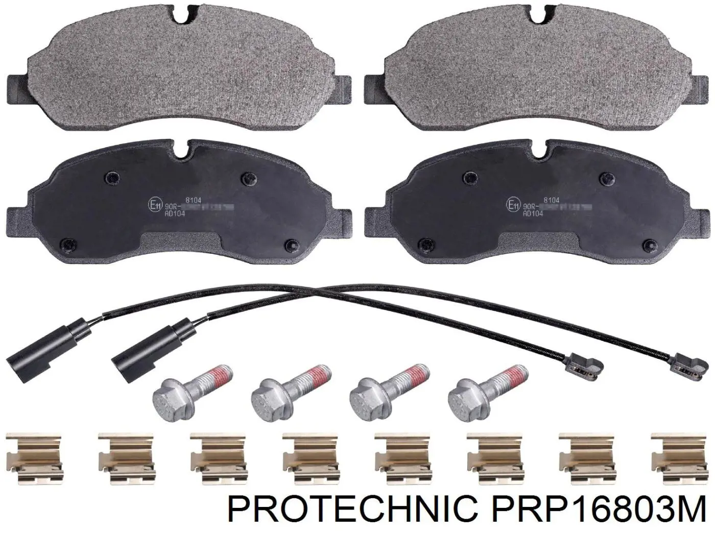 Передние тормозные колодки PRP16803M Protechnic