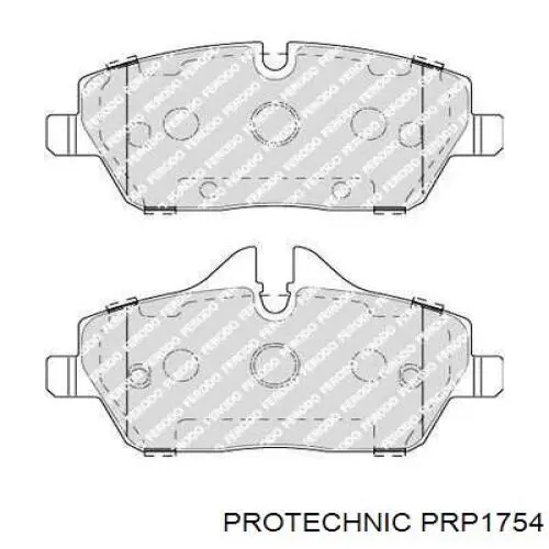 Купить PRP1754 Protechnic Колодки тормозные