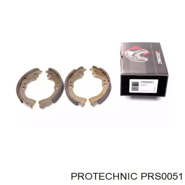 PRS0051 Protechnic колодки тормозные задние барабанные