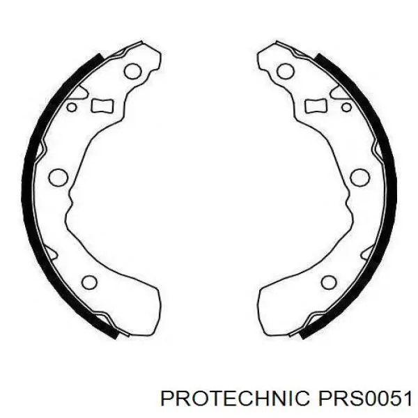 Тормоза рабочие задние ножные и тормозные барабаны Protechnic PRS0051 цена, от 16.41 USD