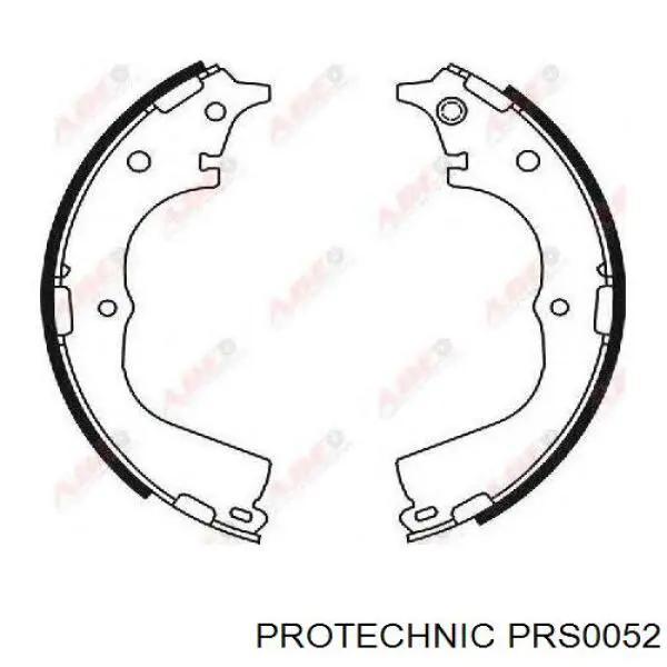 Купить PRS0052 Protechnic Задние барабанные тормозные колодки