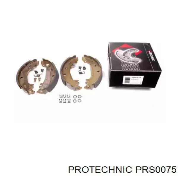 PRS0075 Protechnic колодки тормозные задние барабанные