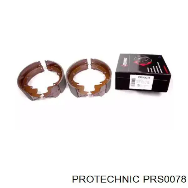 PRS0078 Protechnic колодки тормозные задние барабанные