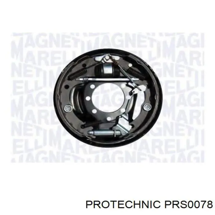 Купить PRS0078 Protechnic Задние барабанные тормозные колодки