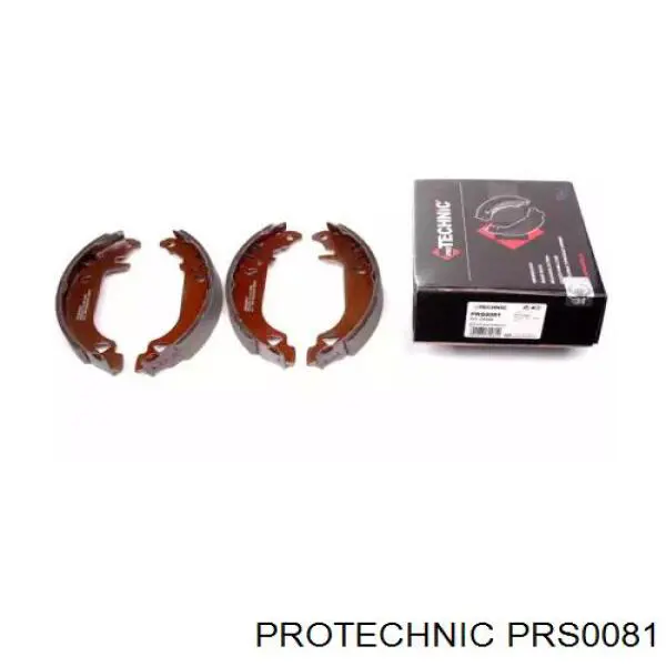 PRS0081 Protechnic колодки тормозные задние барабанные