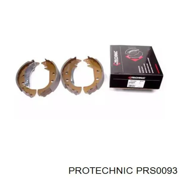 PRS0093 Protechnic колодки тормозные задние барабанные
