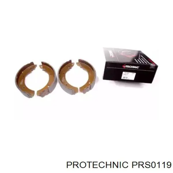 PRS0119 Protechnic колодки тормозные задние барабанные